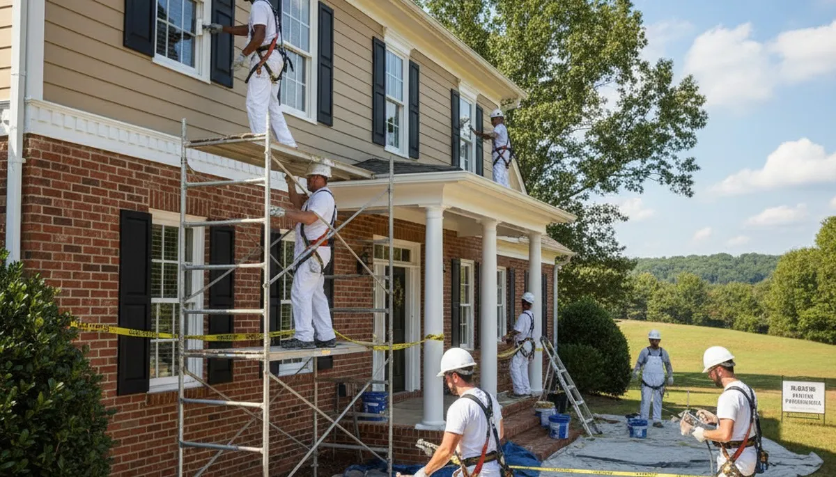 Charlotte, NC painting contractor serving homes and businesses with expert interior and exterior painting