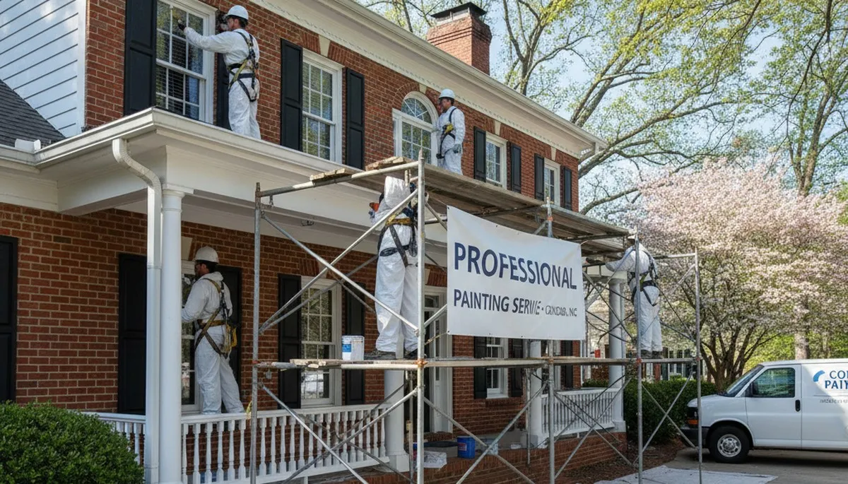 Charlotte, NC painting contractor providing professional interior and exterior house painting services