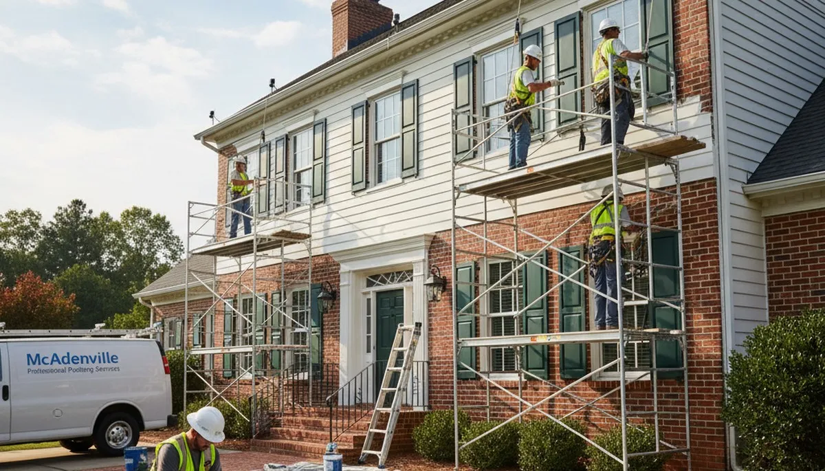 Painting contractor serving Charlotte, NC for interior and exterior home painting services