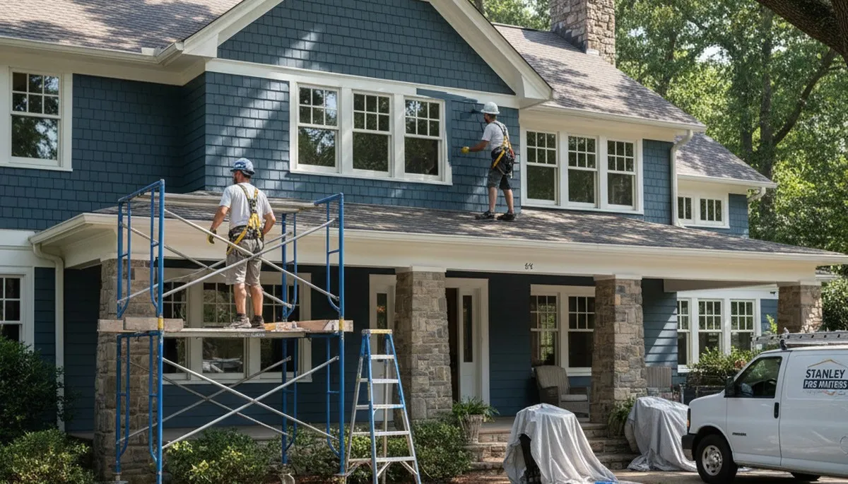 Painting contractor in Charlotte, NC providing professional interior and exterior painting services